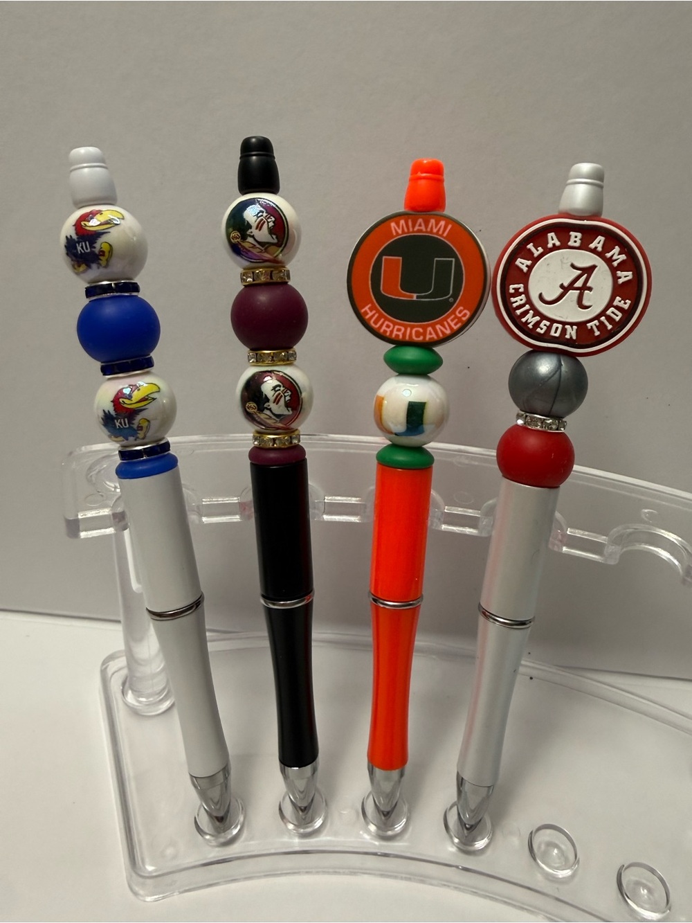 New College Team Beaded Pens